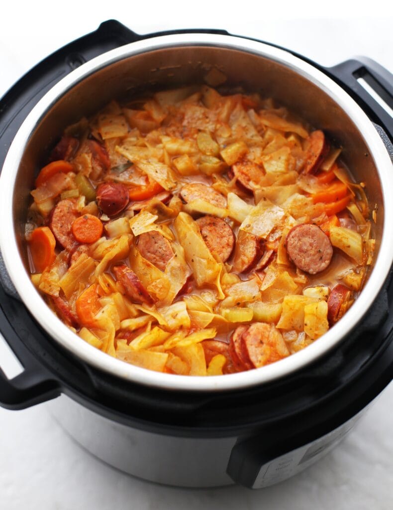 Instant Pot Fennel Cabbage and Sausage Soup - Yay! For Food