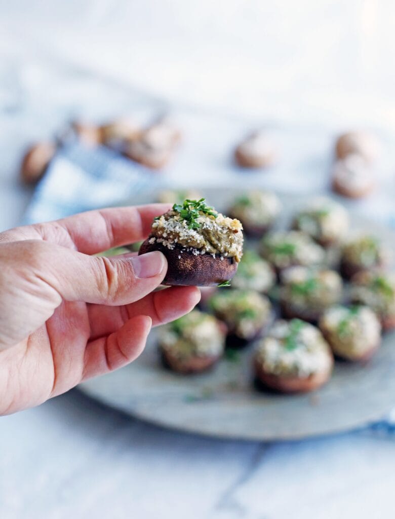 Easy Cream Cheese Stuffed Mushrooms - Yay! For Food