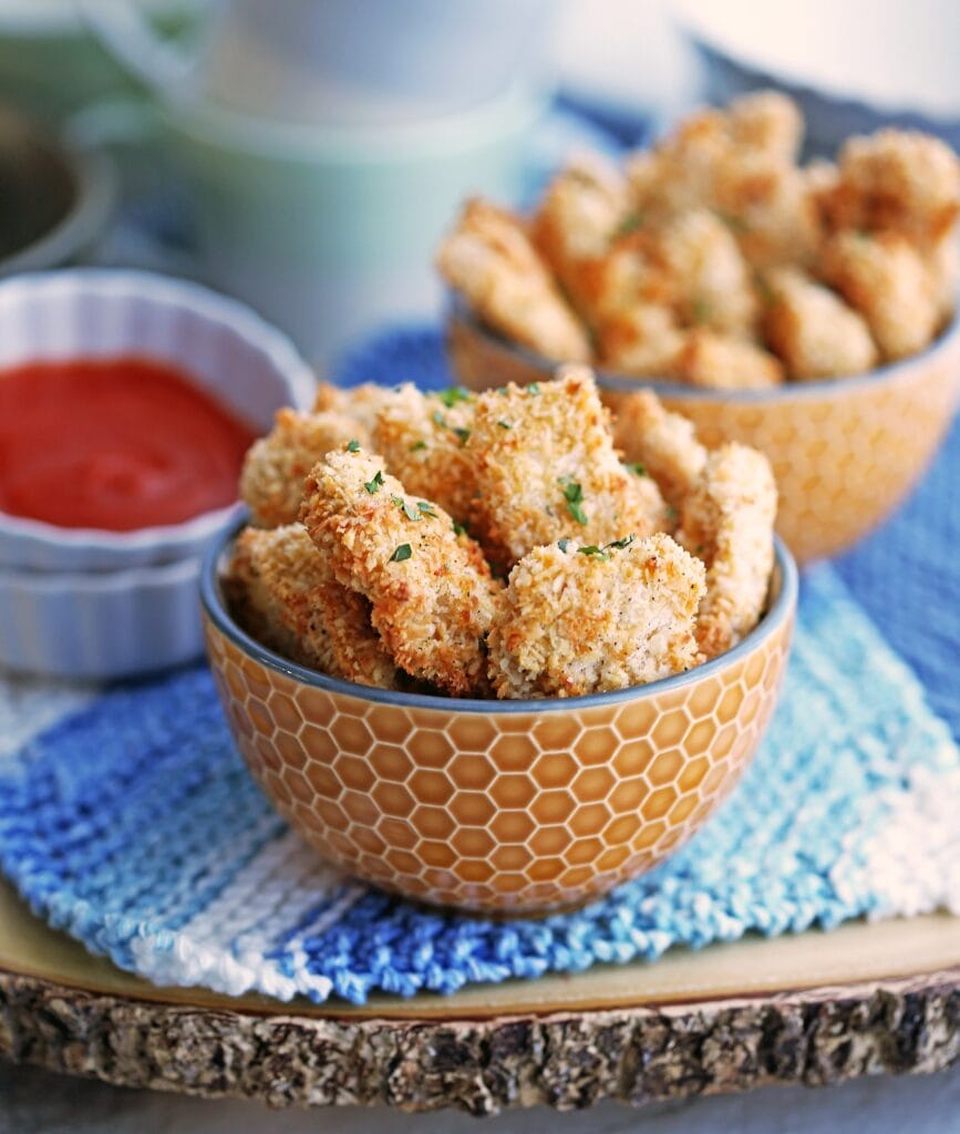 Baked Crispy Coconut Chicken Nuggets - Yay! For Food