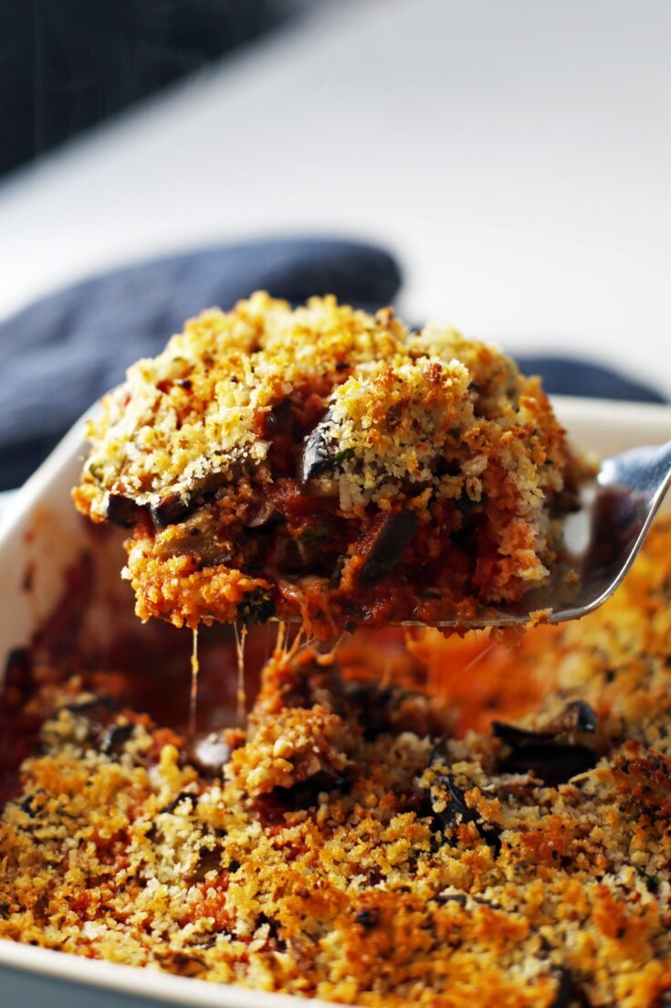 Baked Eggplant Parmesan Casserole - Yay! For Food