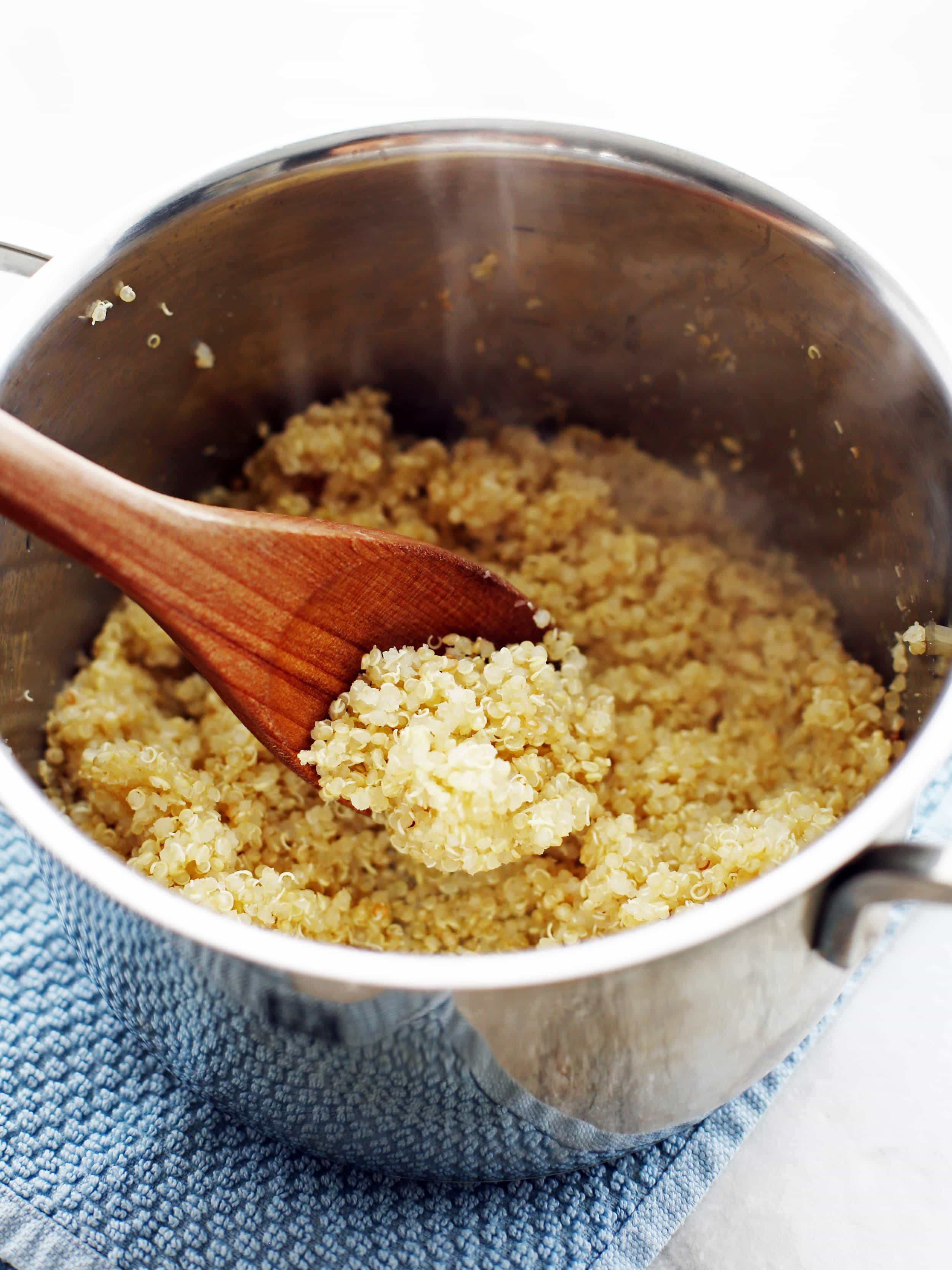 Sweet Potato Quinoa Kale Salad - Yay! For Food