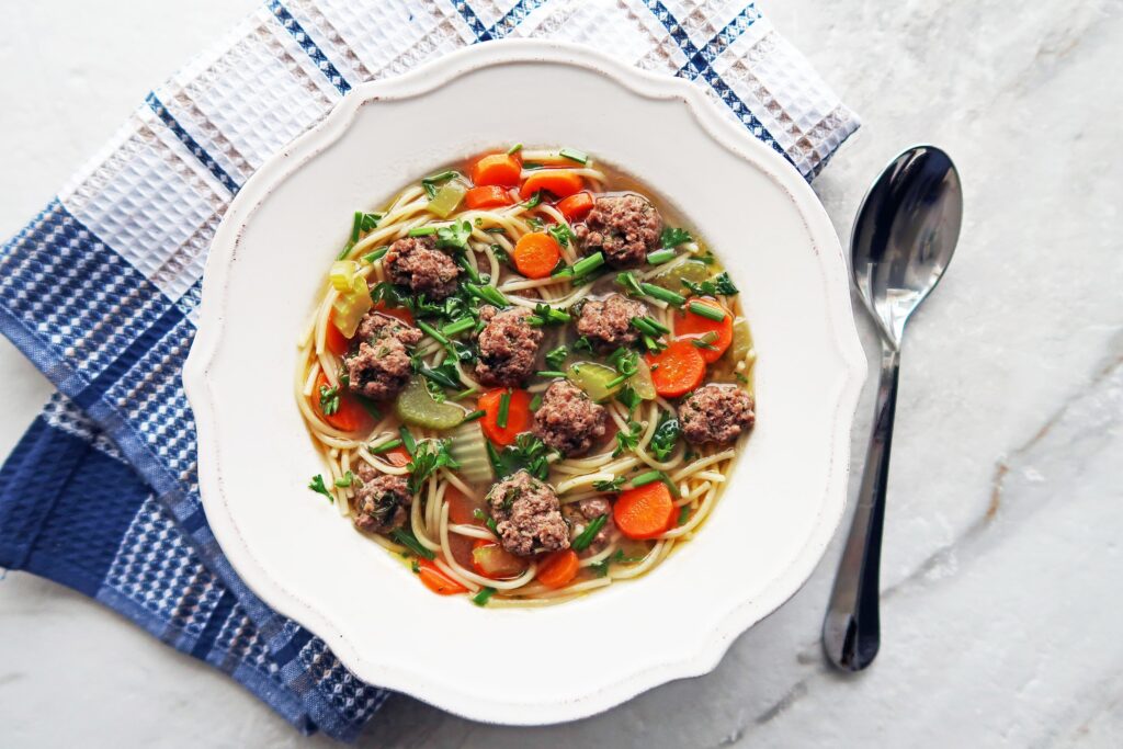 Dutch Vegetable Soup With Meatballs Yay For Food