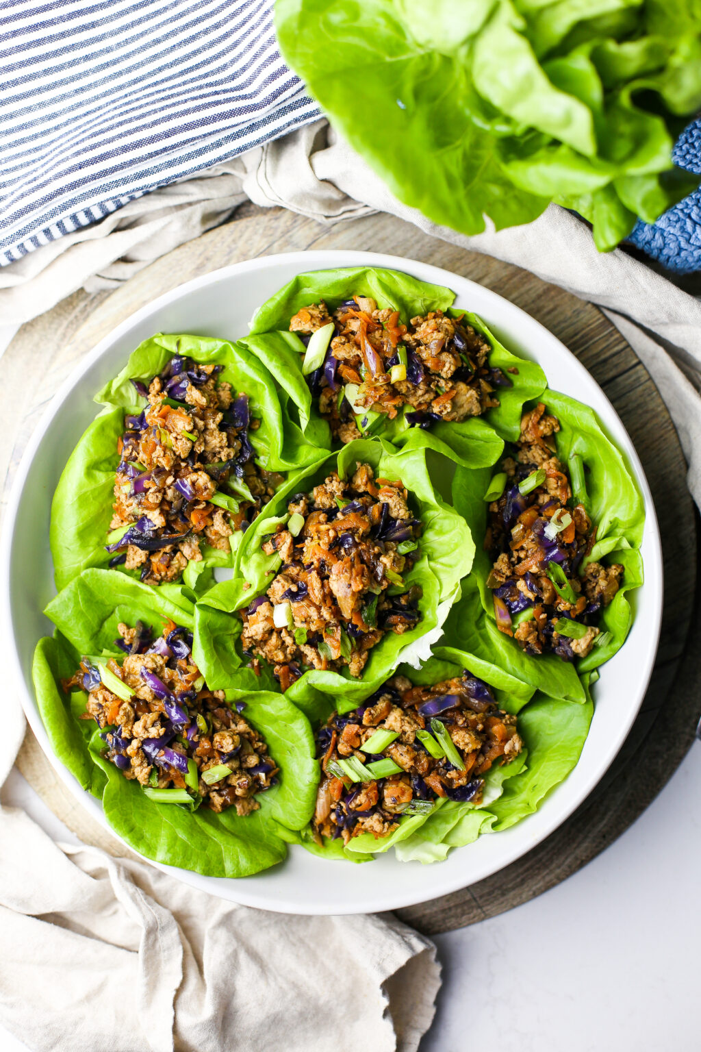 Ground Chicken Lettuce Wraps - Yay! For Food