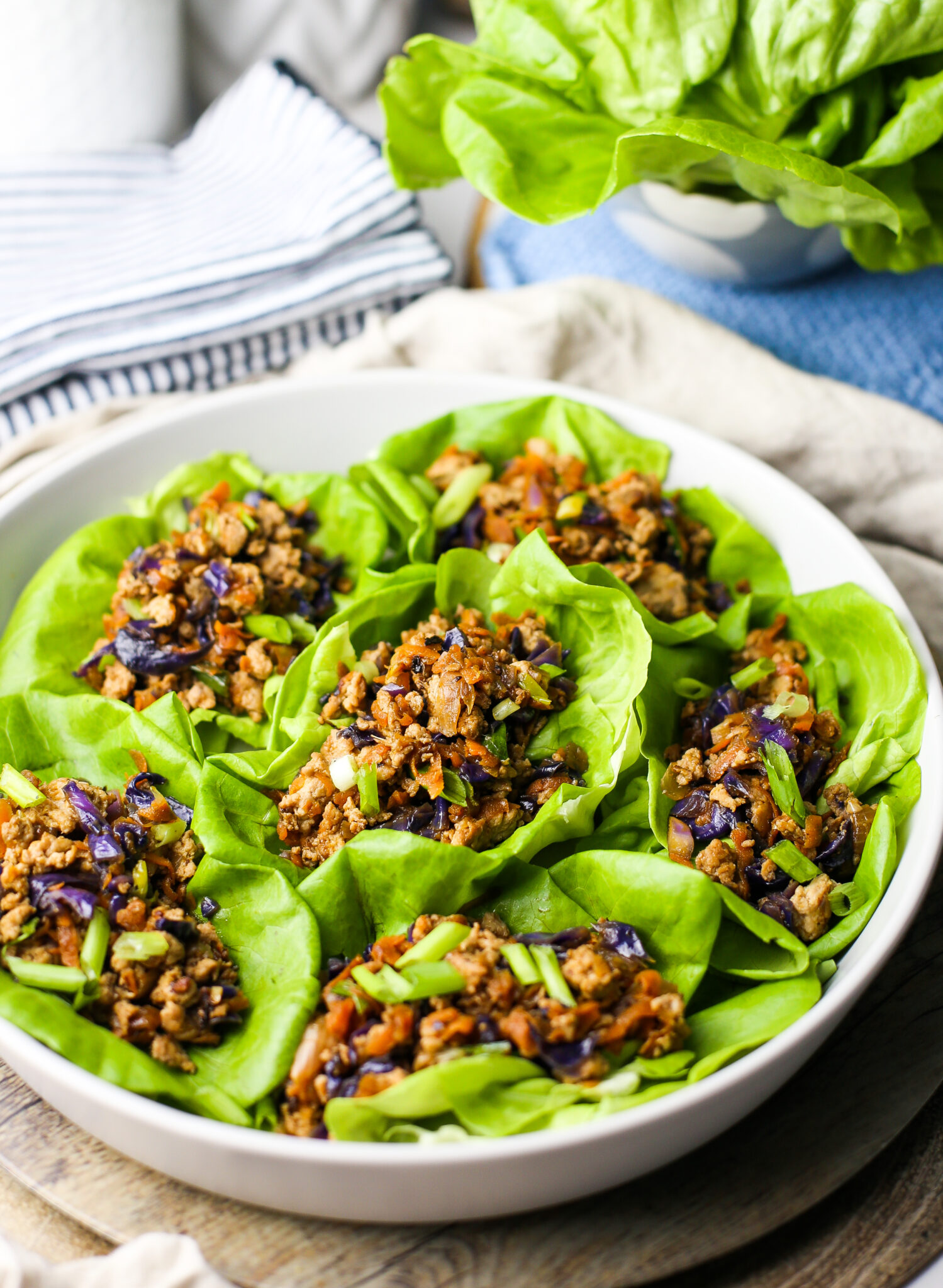 Ground Chicken Lettuce Wraps - Yay! For Food