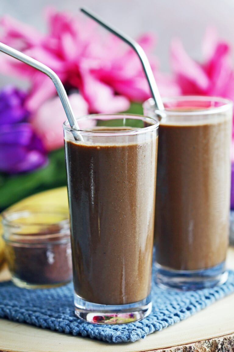 Healthy Chocolate Banana Smoothie - Yay! For Food