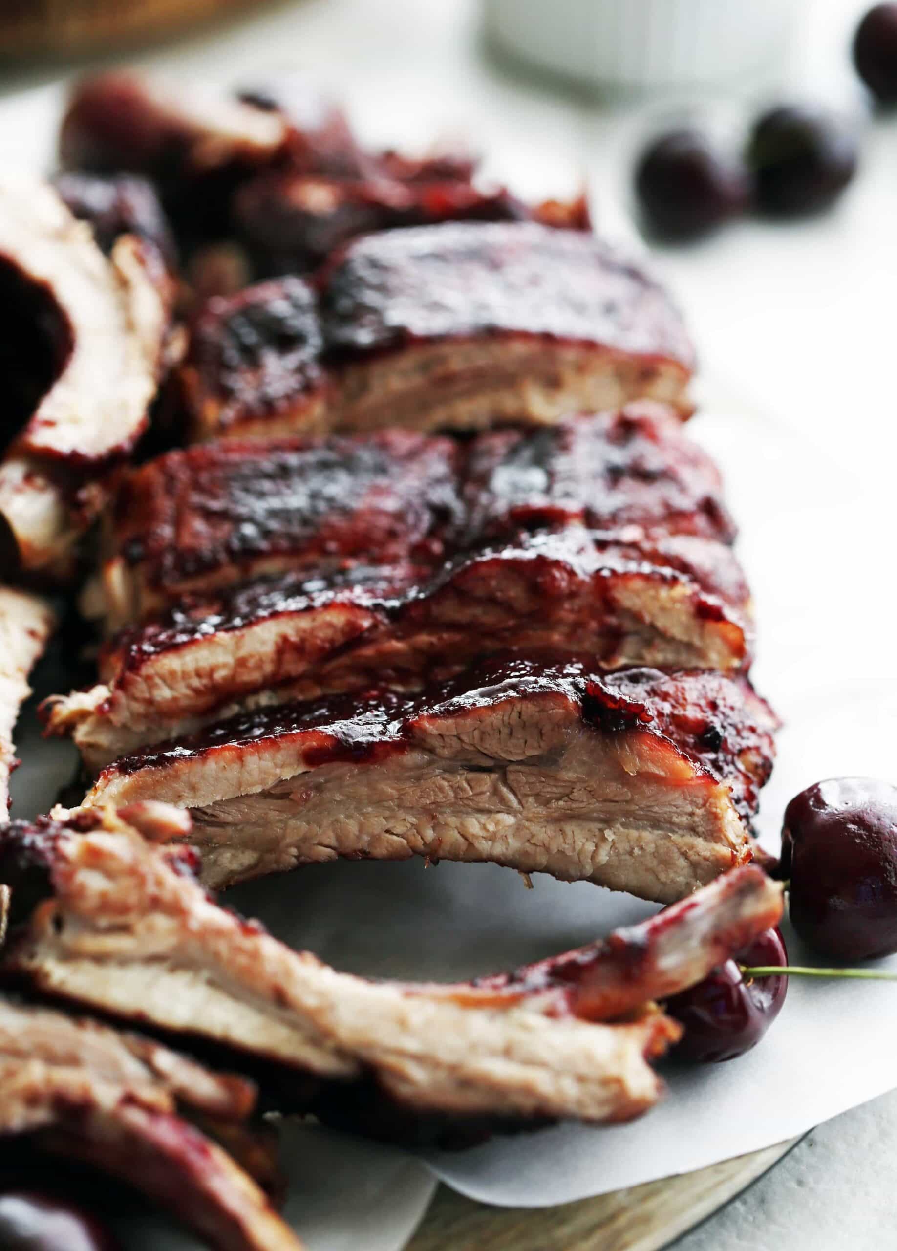 Instant Pot Baby Back Ribs with Cherry Chipotle Sauce ...