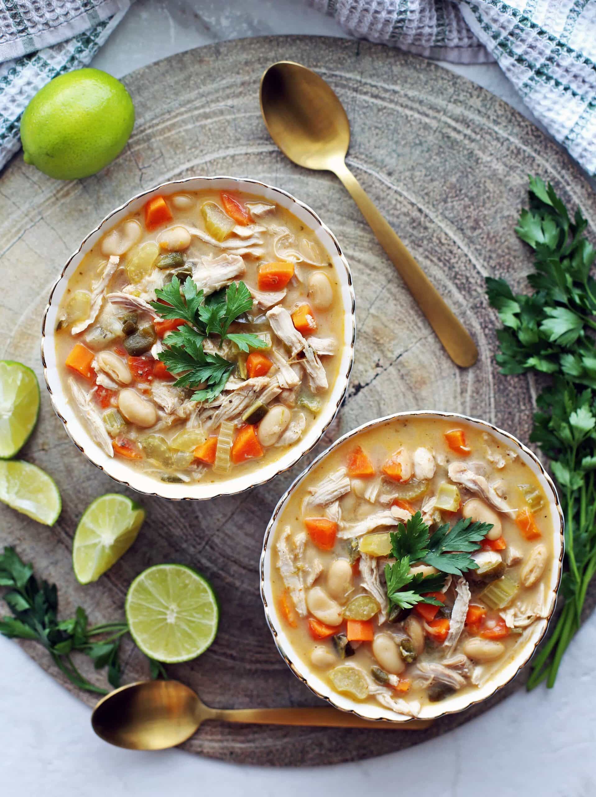 Instant Pot White Bean Chicken Chili - Yay! For Food
