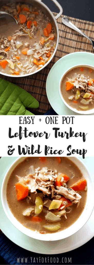 Leftover Turkey And Wild Rice Soup - Yay! For Food