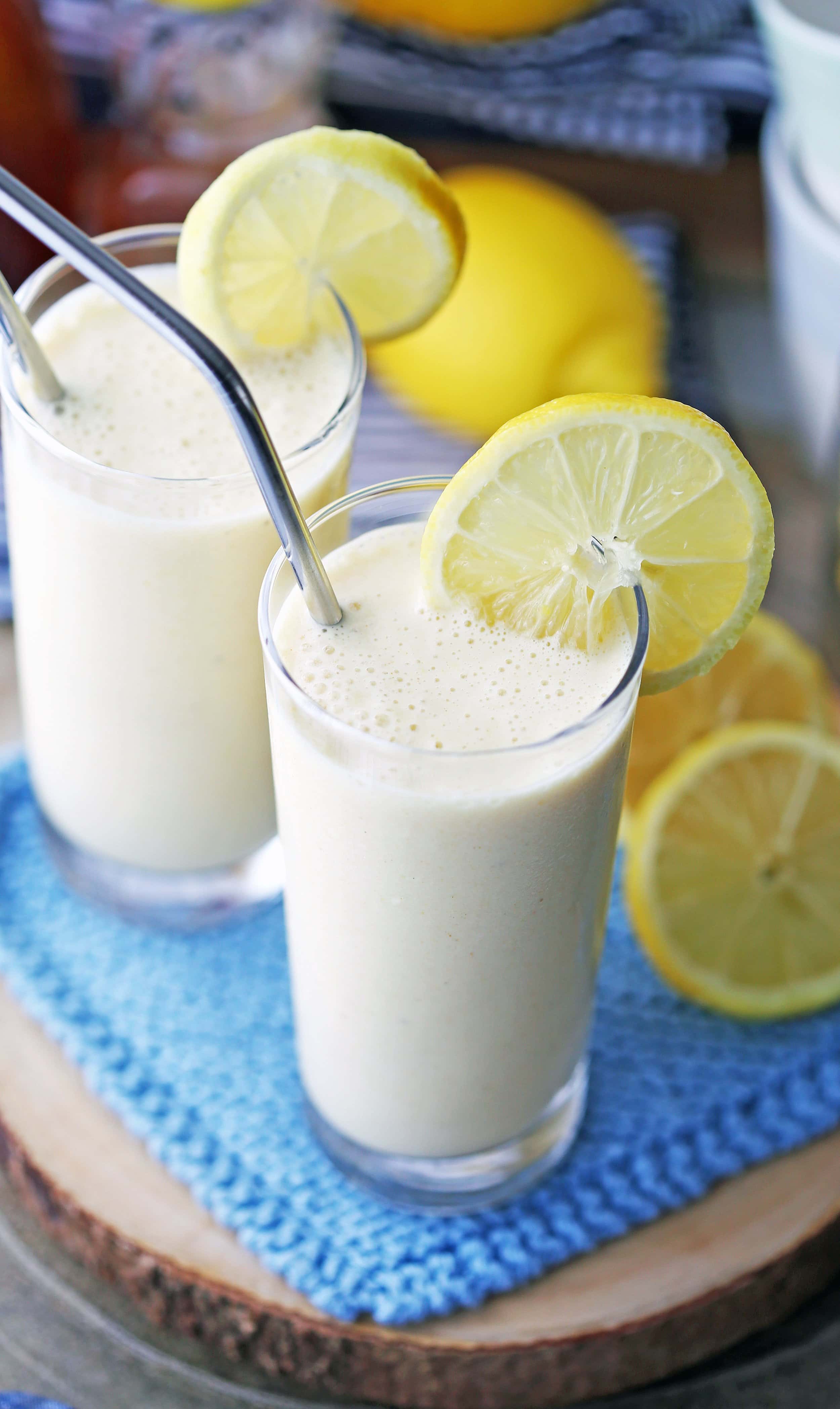 Lemon Pineapple Smoothies - Yay! For Food