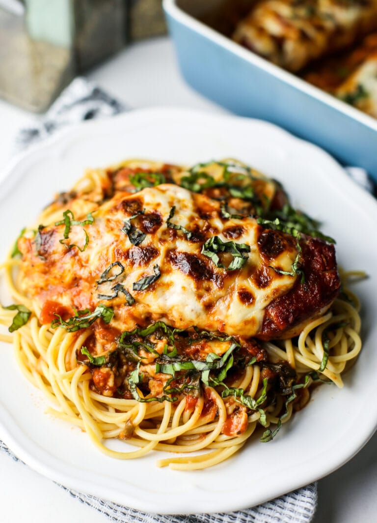 Easy Mozzarella Chicken with Marinara Sauce - Yay! For Food