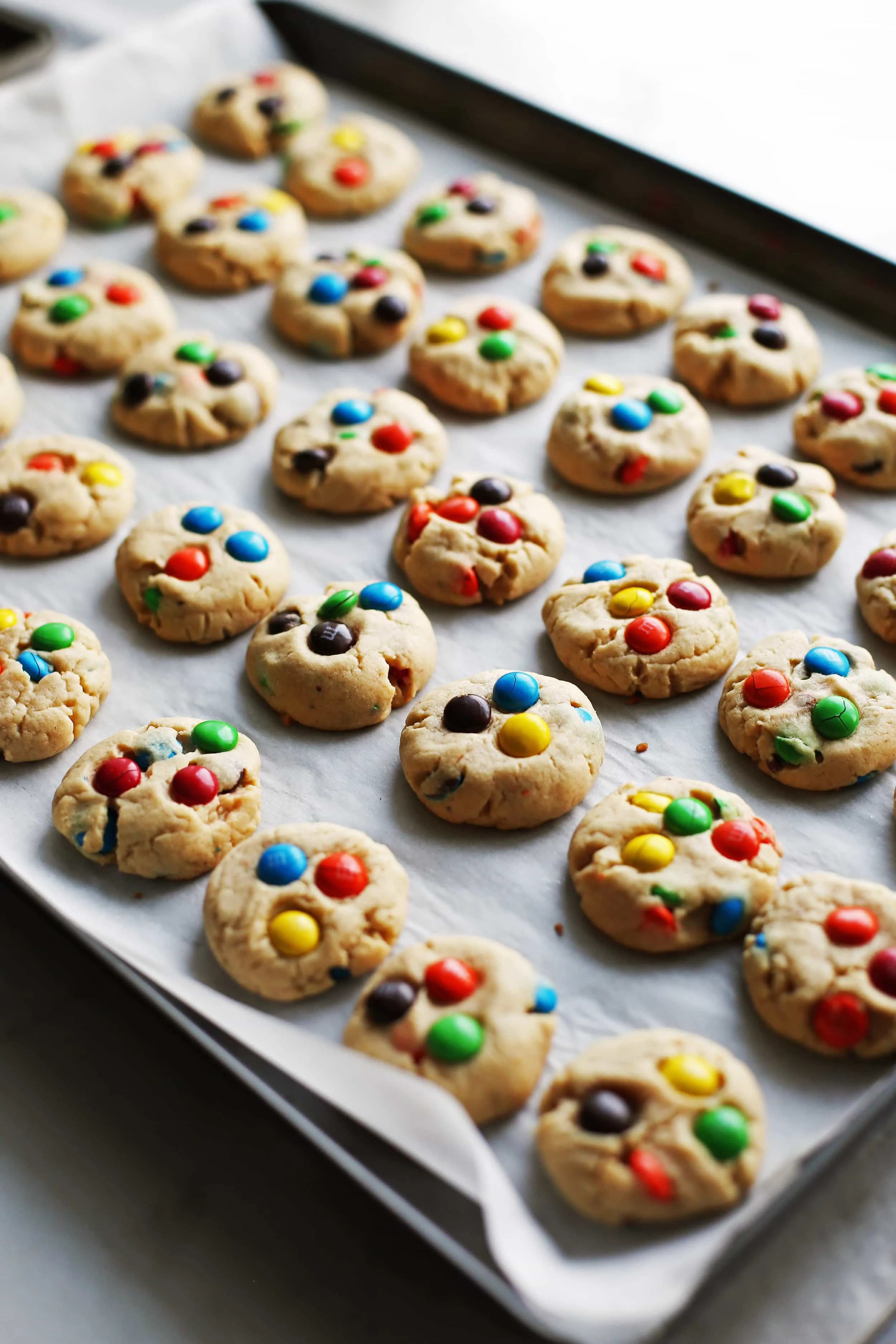 Chewy Chocolate M&M Cookies » the practical kitchen