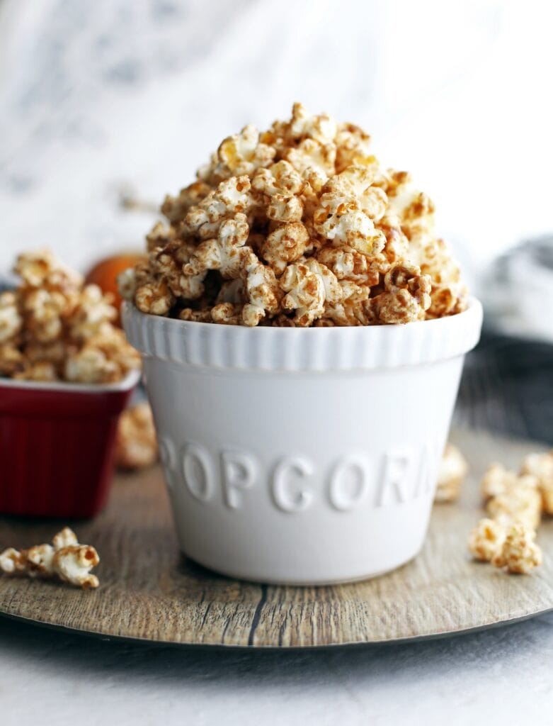 Homemade Pumpkin Spice Butterscotch Popcorn - Yay! For Food