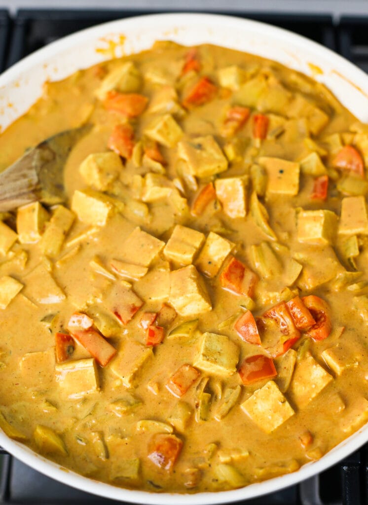 One-Pan Tofu Coconut Curry - Yay! For Food