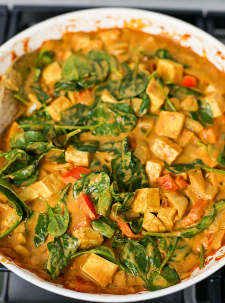 One-Pan Tofu Coconut Curry - Yay! For Food