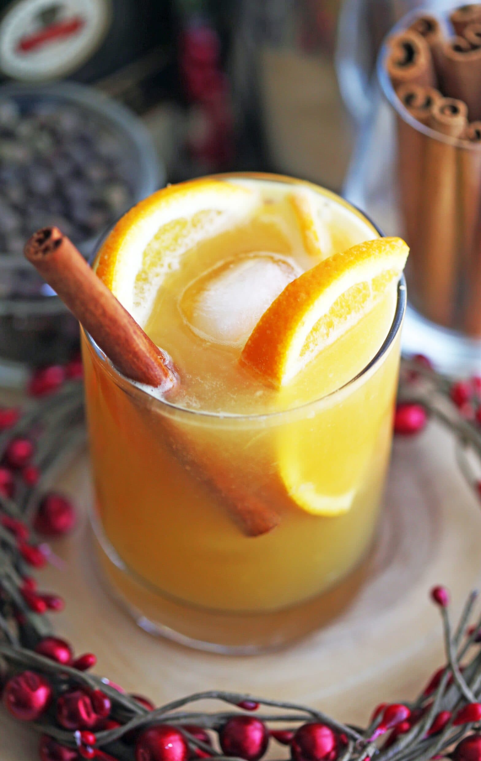 Spiced Orange Brandy Spritzers Yay! For Food