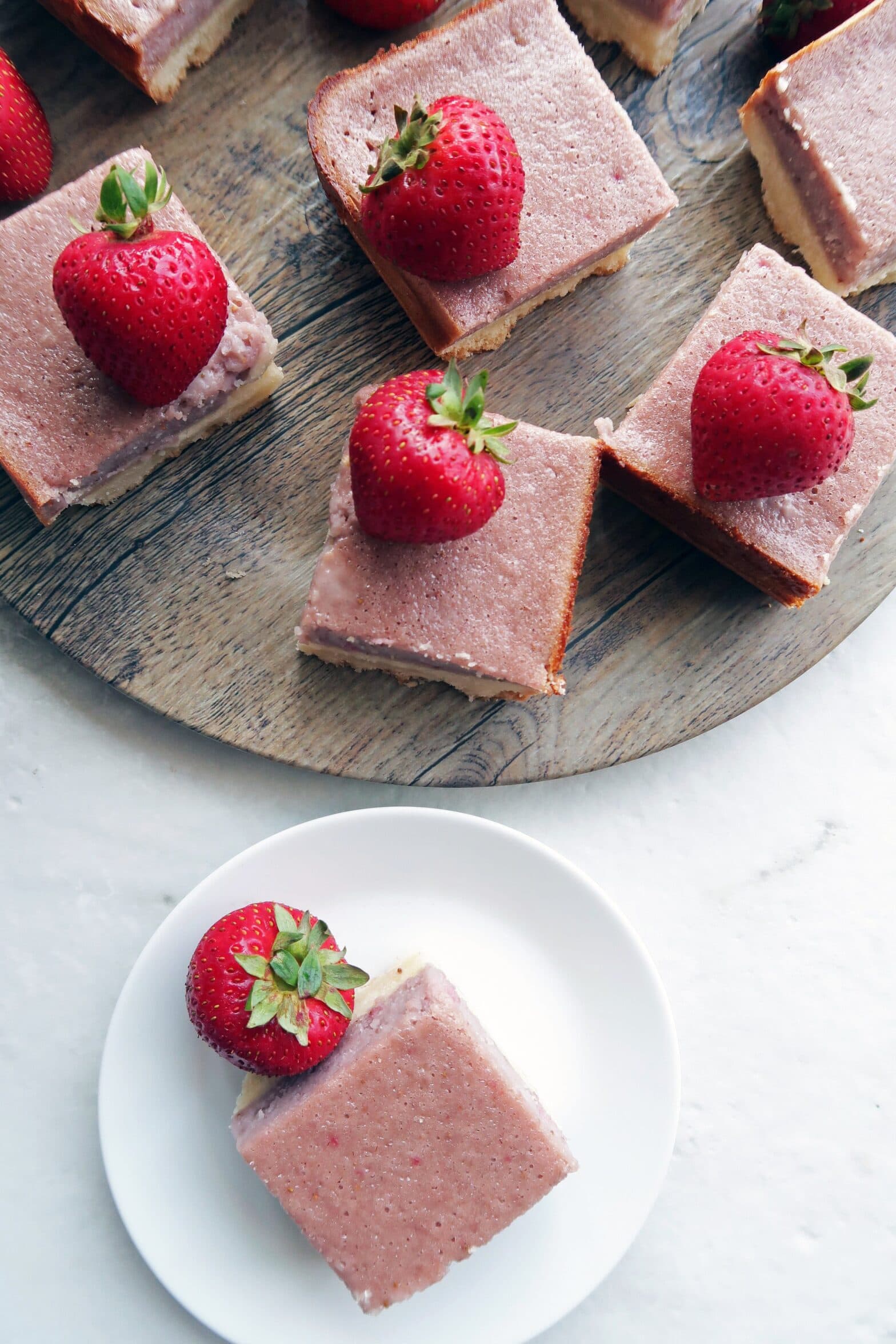 Easy Strawberry Shortbread Bars - Yay! For Food