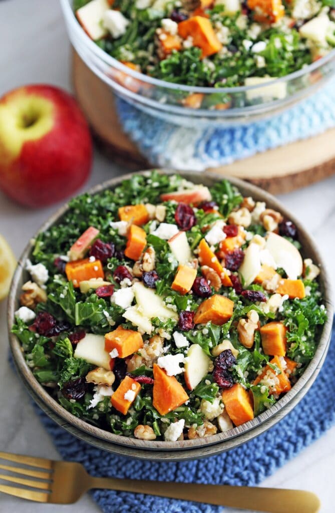 Sweet Potato Quinoa Kale Salad - Yay! For Food