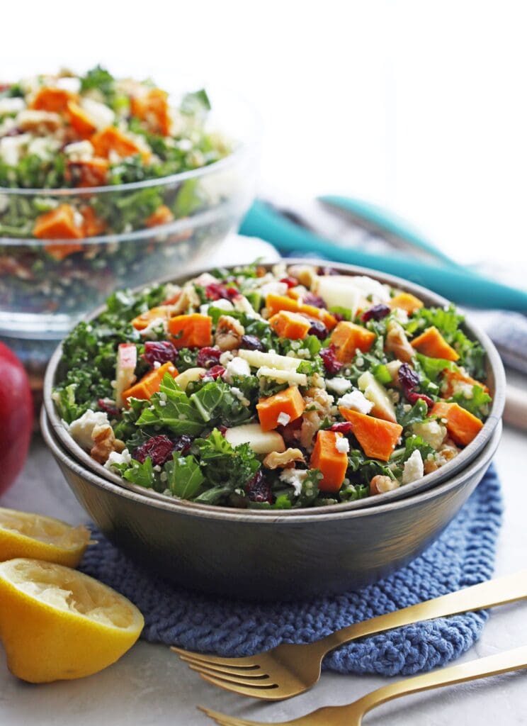 Sweet Potato Quinoa Kale Salad - Yay! For Food