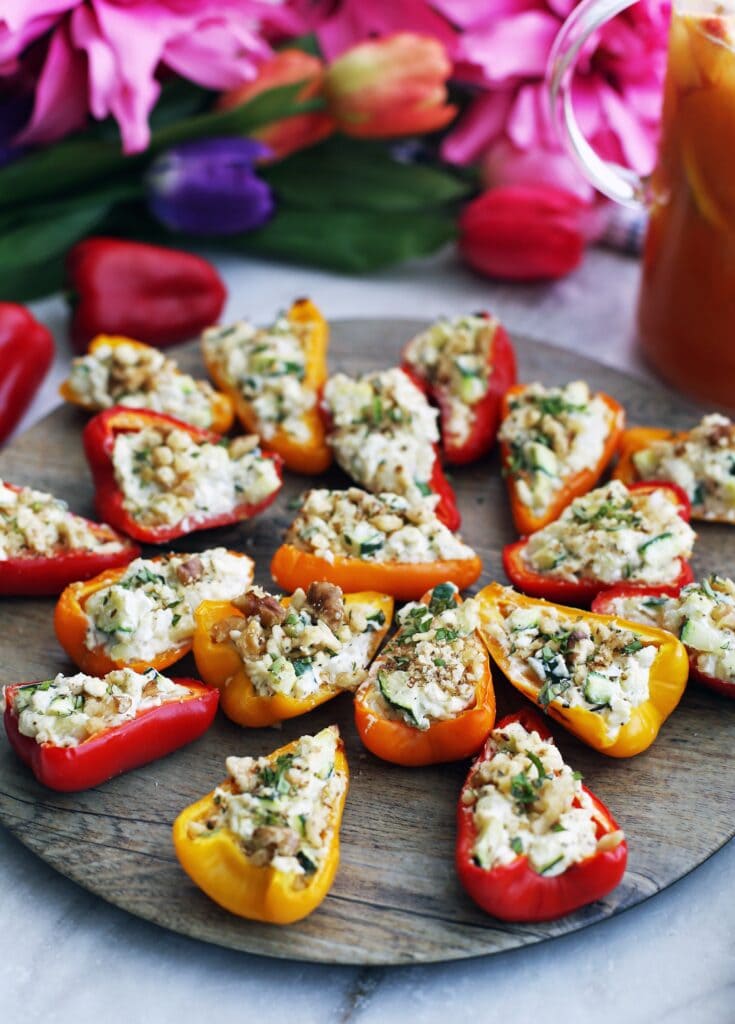 Zucchini Cream Cheese Mini Stuffed Peppers Yay! For Food