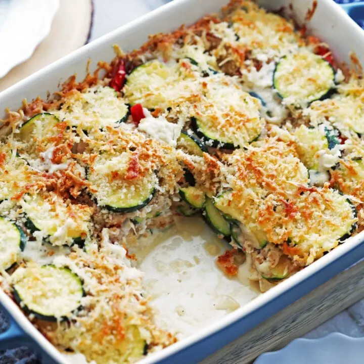 Zucchini Gratin with Gruyère and Panko Breadcrumbs - Yay! For Food